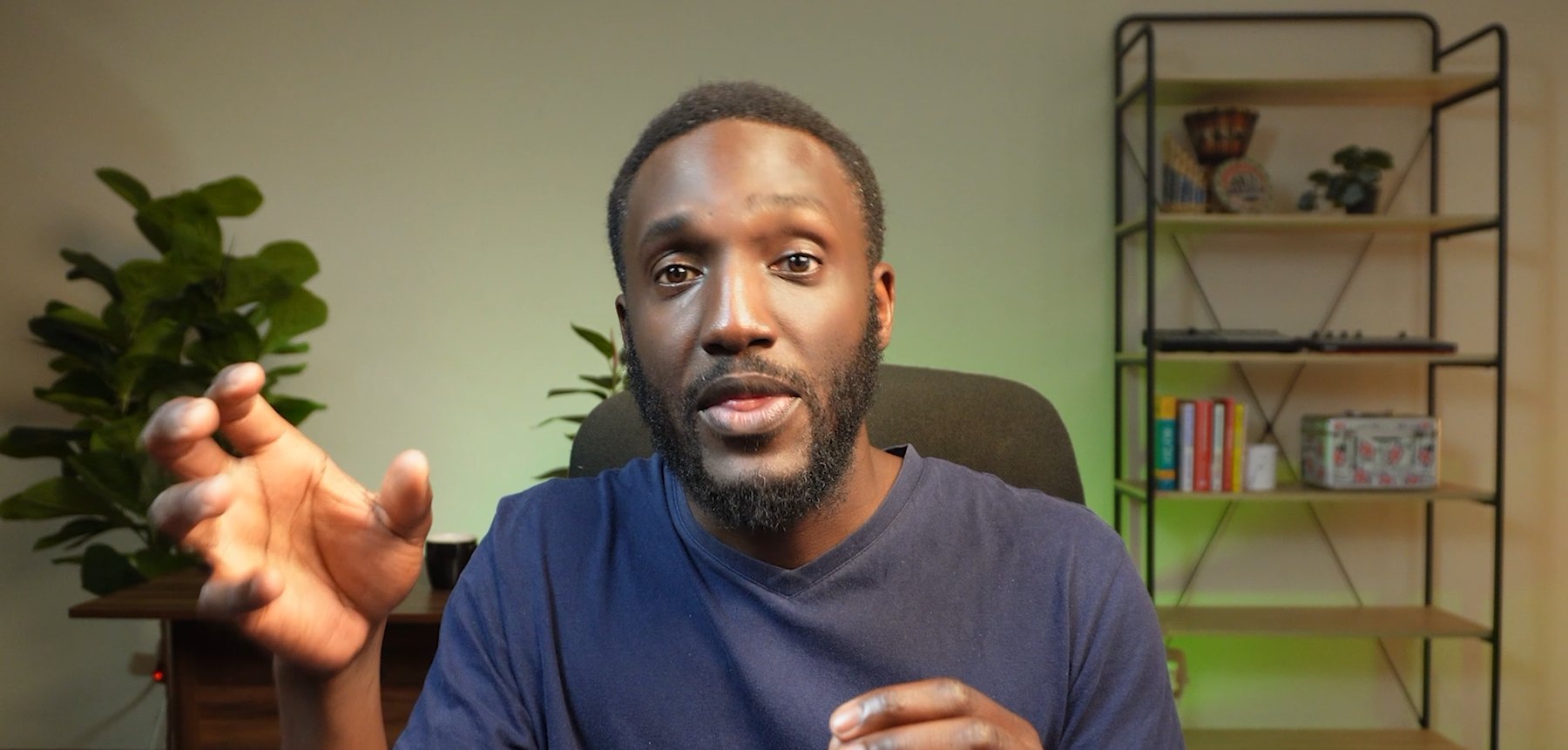 Adrian presenting direct to camera